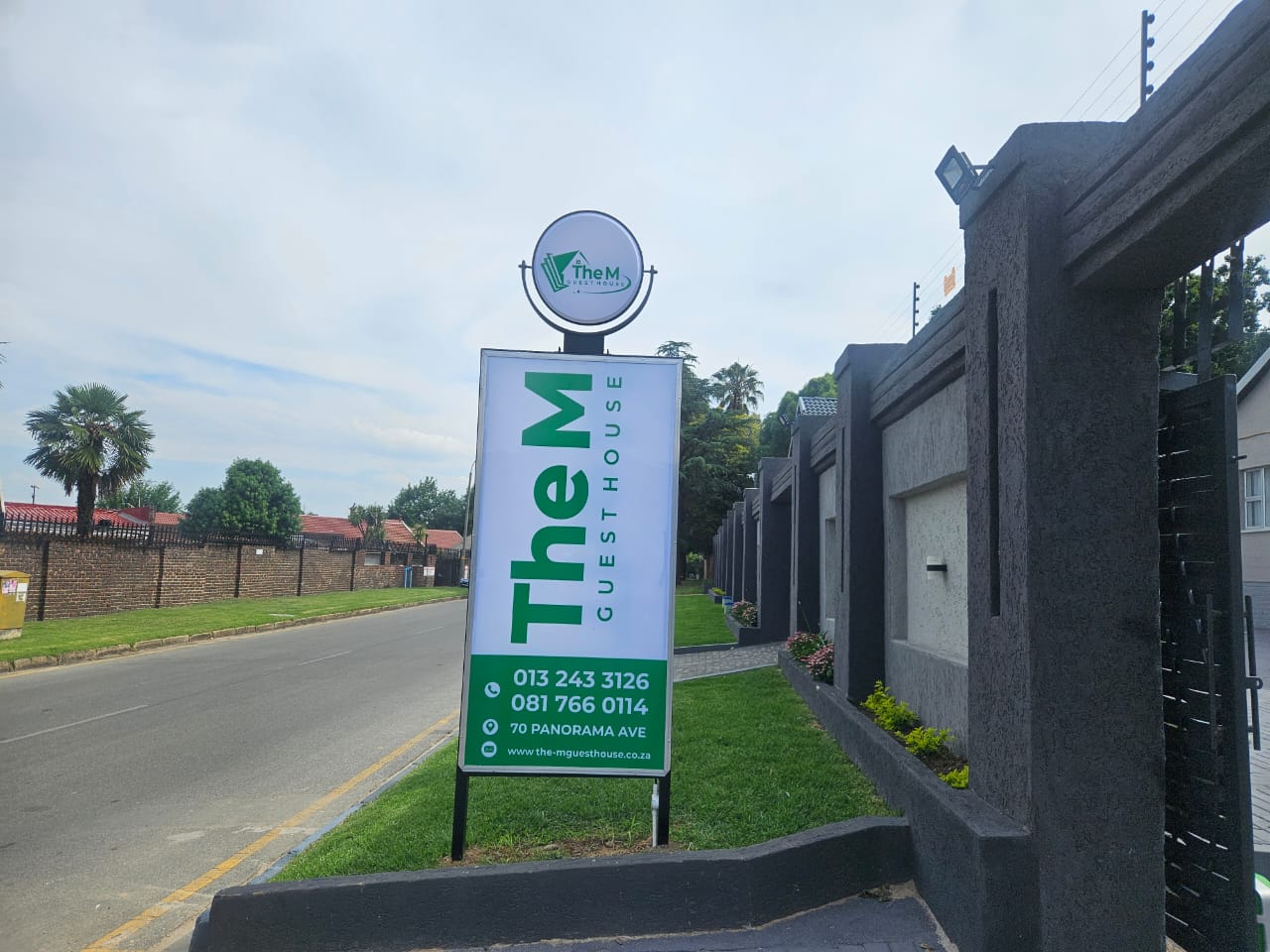 Beautiful exterior view of The M Guest House